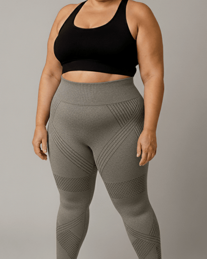 Leggings Anticellulite - Gris - Glow Belle