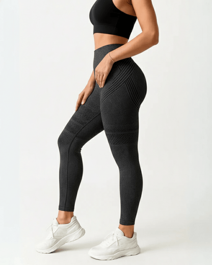 Leggings Anticellulite - Noir - Glow Belle