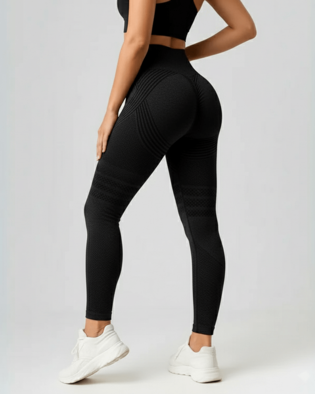 Leggings Anticellulite - Noir - Glow Belle