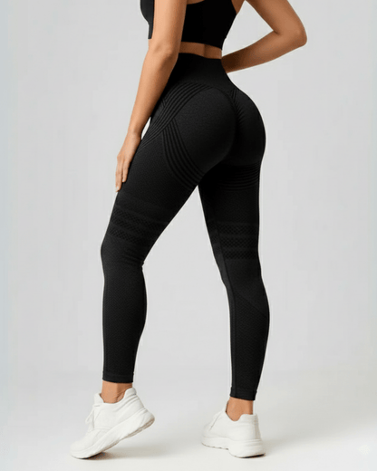 Leggings Anticellulite - Noir - Glow Belle