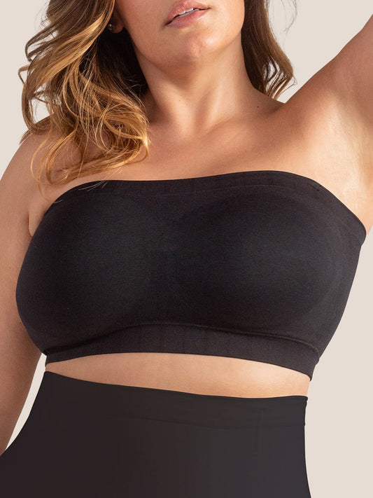 Bandeau Sans Bretelles Modulable - Noir - Glow Belle