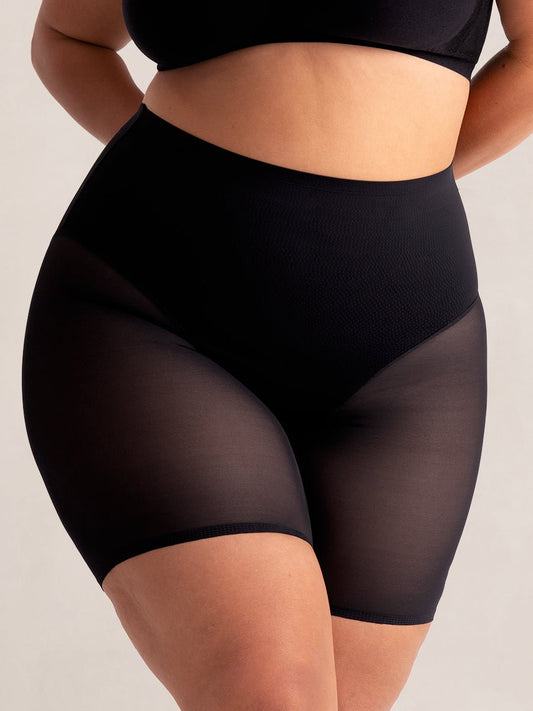 Shorty Sculptant en Maille Empower - Noir - Glow Belle