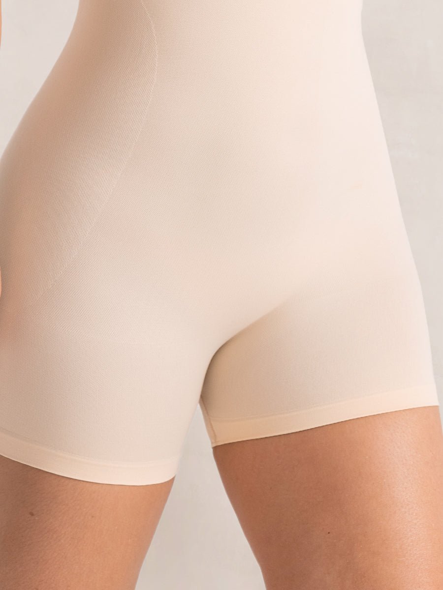 Body Sculptant Buste Ouvert - Soft Taupe - Glow Belle