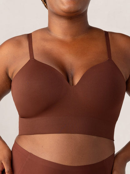 Soutien - gorge Confort Sculptant Sans Armatures - Deep Mocha - Glow Belle