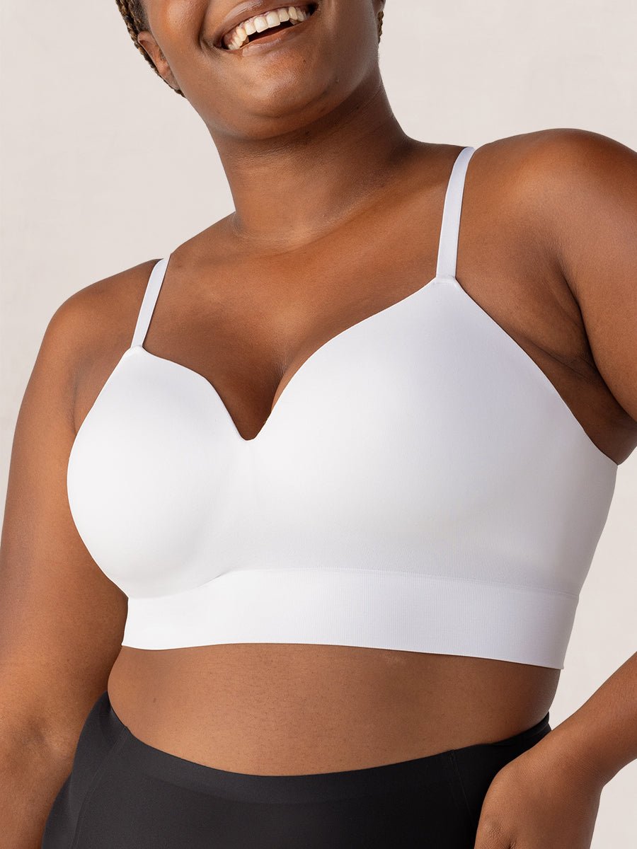 Soutien - gorge Confort Sculptant Sans Armatures - Blanc - Glow Belle