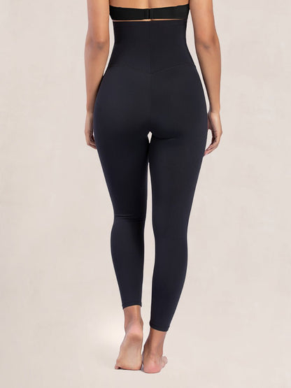 Legging Sculptant Taille Haute - Noir - Glow Belle