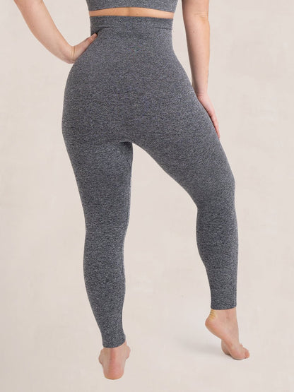 Legging Sculptant Taille Haute - Heather Gray - Glow Belle