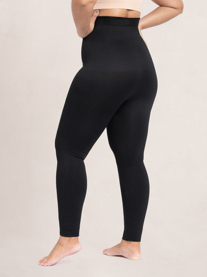 Legging Sculptant Taille Haute - Noir - Glow Belle