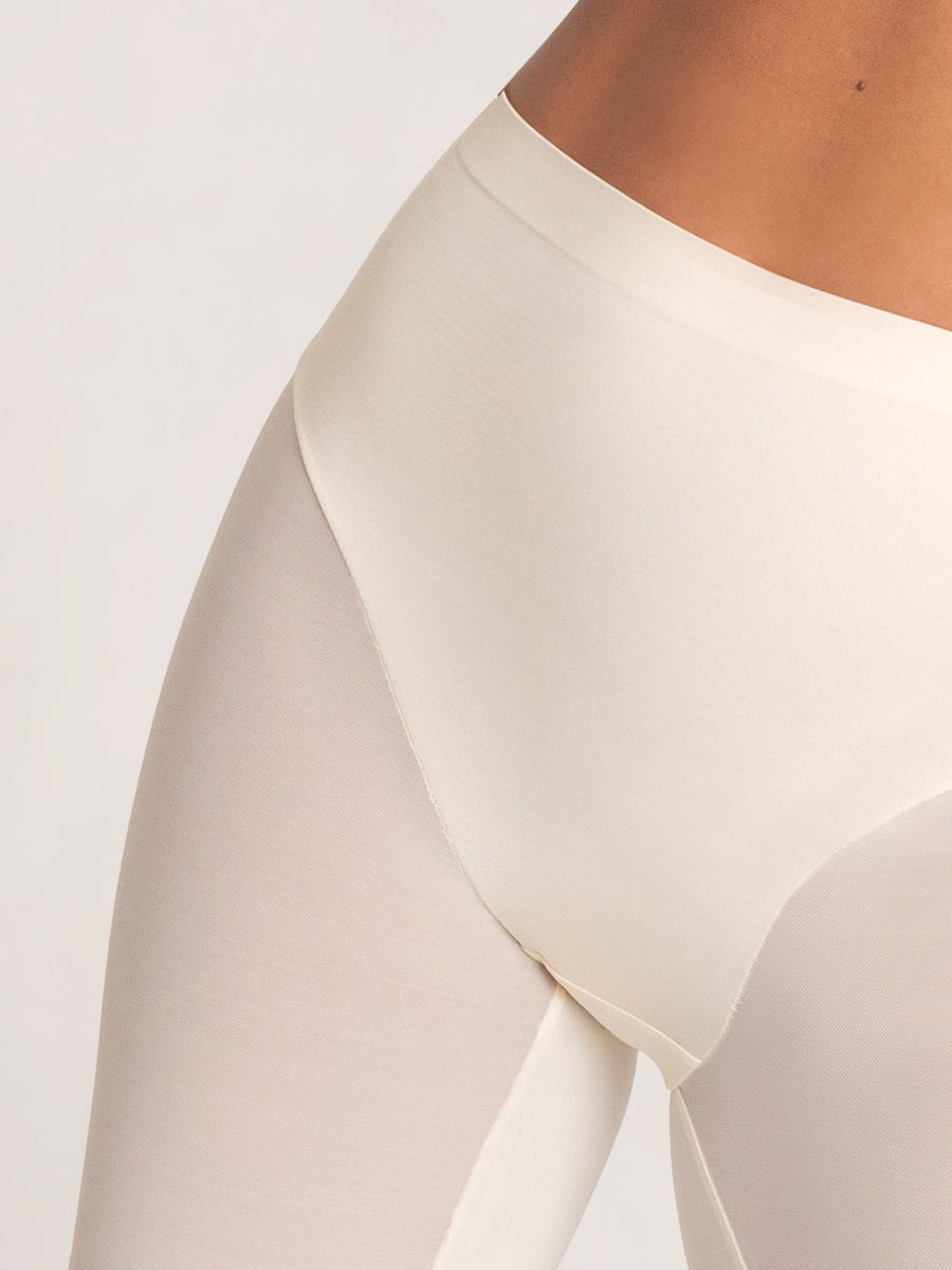 Shorty Sculptant en Maille Empower - Soft Taupe - Glow Belle